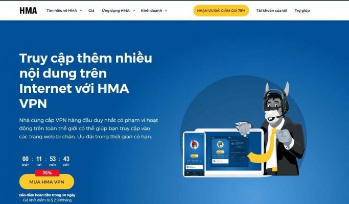 Tai khoan HMA VPN 1 Tai khoan HMA VPN 1
