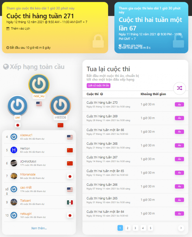 Cuoc thi tren ung dung tai khoan Leetcode premium min Cuoc thi tren ung dung tai khoan Leetcode premium min