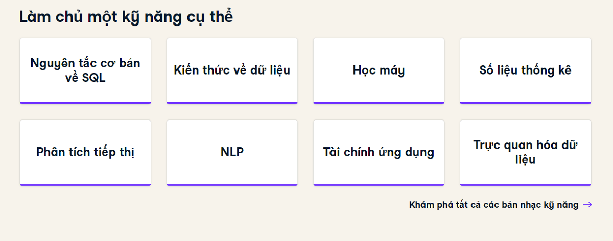 Lợi ích nổi bật khi sử dụng tài khoản Datacamp Premium Lợi ích nổi bật khi sử dụng tài khoản Datacamp Premium
