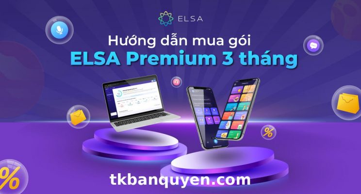 TK Bản Quyền cung cấp gói Elsa Speak Premium từ 3 tháng. TK Bản Quyền cung cấp gói Elsa Speak Premium từ 3 tháng.