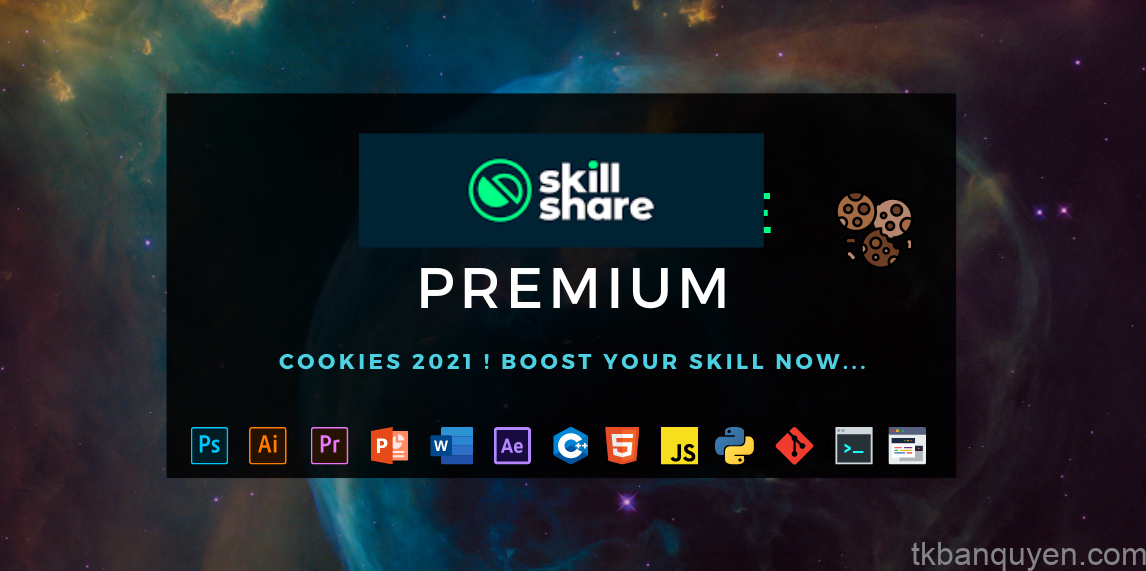 Mua tài khoản Skillshare Premium - Tài khoản Skillshare Premium chính chủ 1 Skillshare Premium