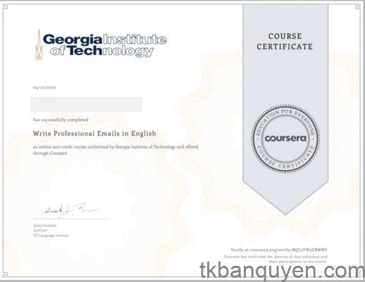 Chứng chỉ Coursera có giá trị không Chứng chỉ Coursera có giá trị không