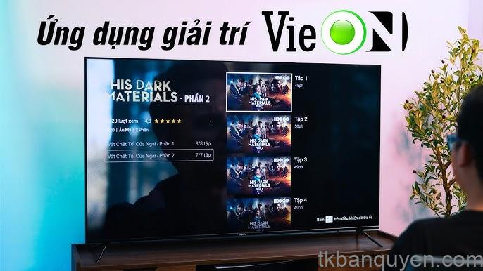 Gói VIP VieON xem được mấy thiết bị? 1 mua tài khoản vieon
