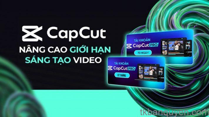 mua tài khoản CapCut uy tín