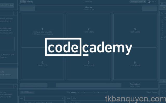 tài khoản học lập trình Codecademy