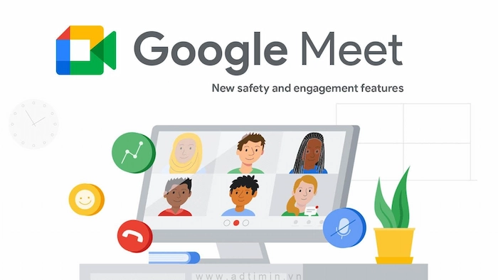 Mua tài khoản Google Meet không giới hạn 4 Google Meet Premium